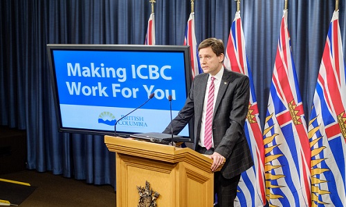 B.C.'s Attorney General David Eby announced a cap on minor injury claims.